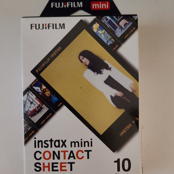 6 Packs (60 Exposures) FUJIFILM INSTAX MINI Contact Sheet Instant Film - Picture 1 of 2
